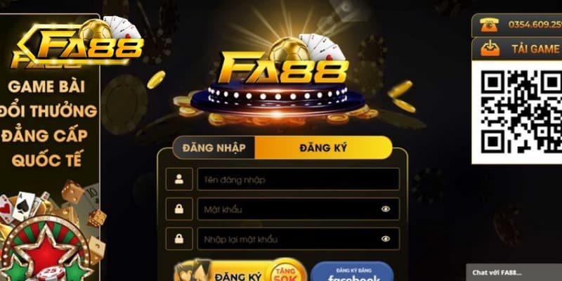 Hướng dẫn thao tác đăng ký Fa88 trong vòng 1 nốt nhạc 1 Cách thao tác thực hiện đăng ký Fa88